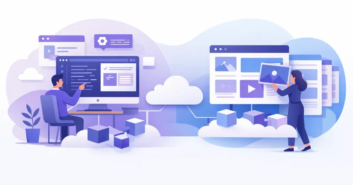 Desarrollo web vs plantilla: qué conviene Desarrollo web vs plantilla: qué conviene