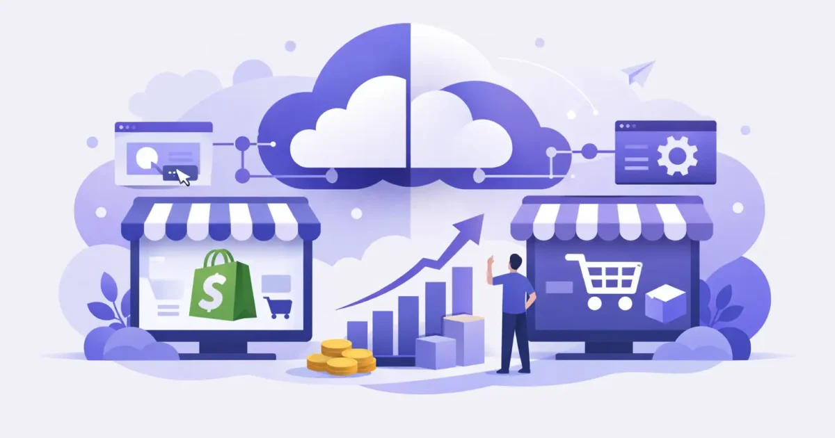 Shopify vs WooCommerce para crecer de verdad
