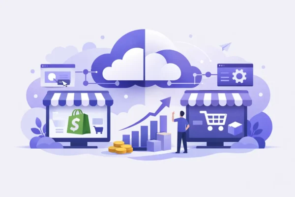 Shopify vs WooCommerce para crecer de verdad