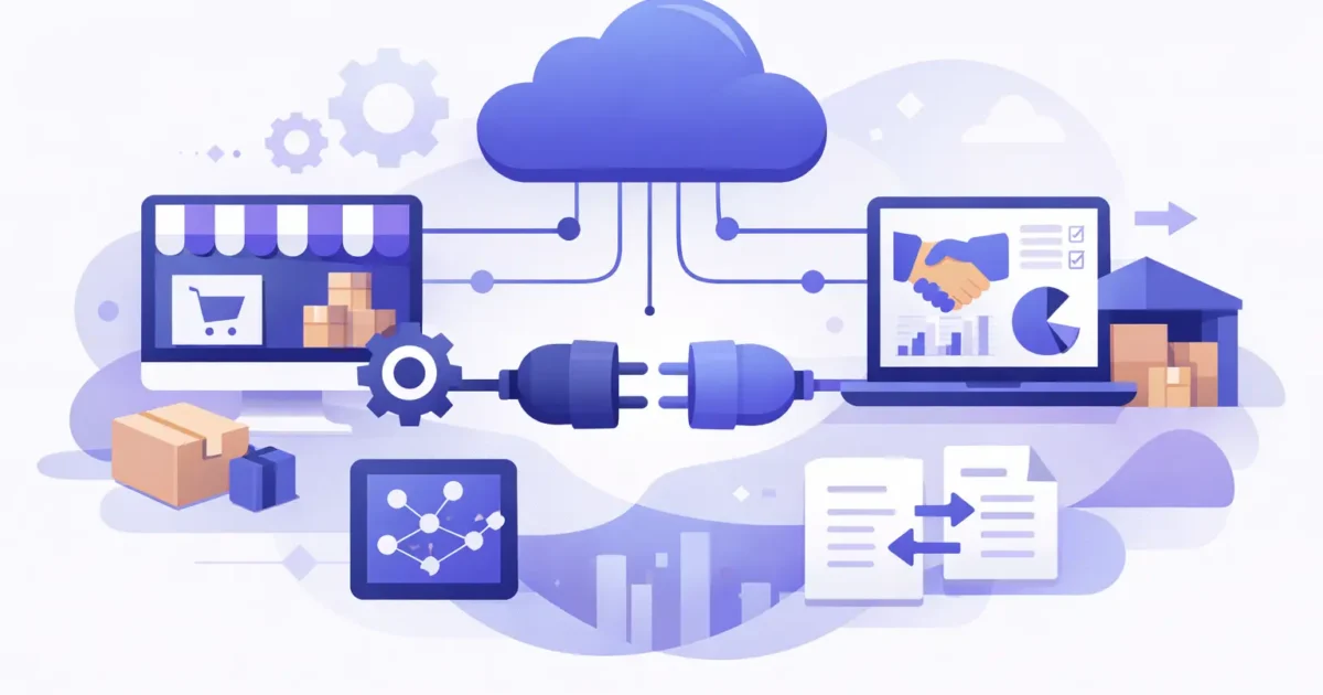 Integraciones ecommerce B2B que evitan el caos Integraciones ecommerce B2B que evitan el caos